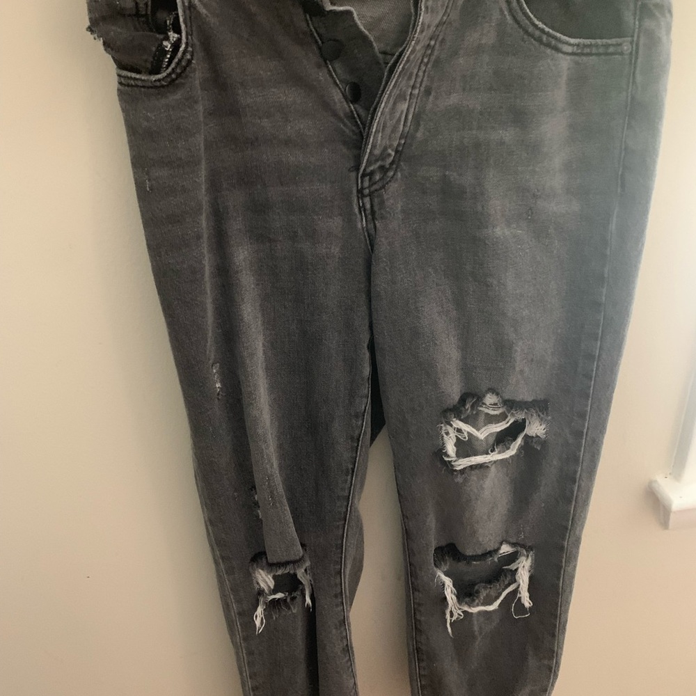 Black BDG mom jeans